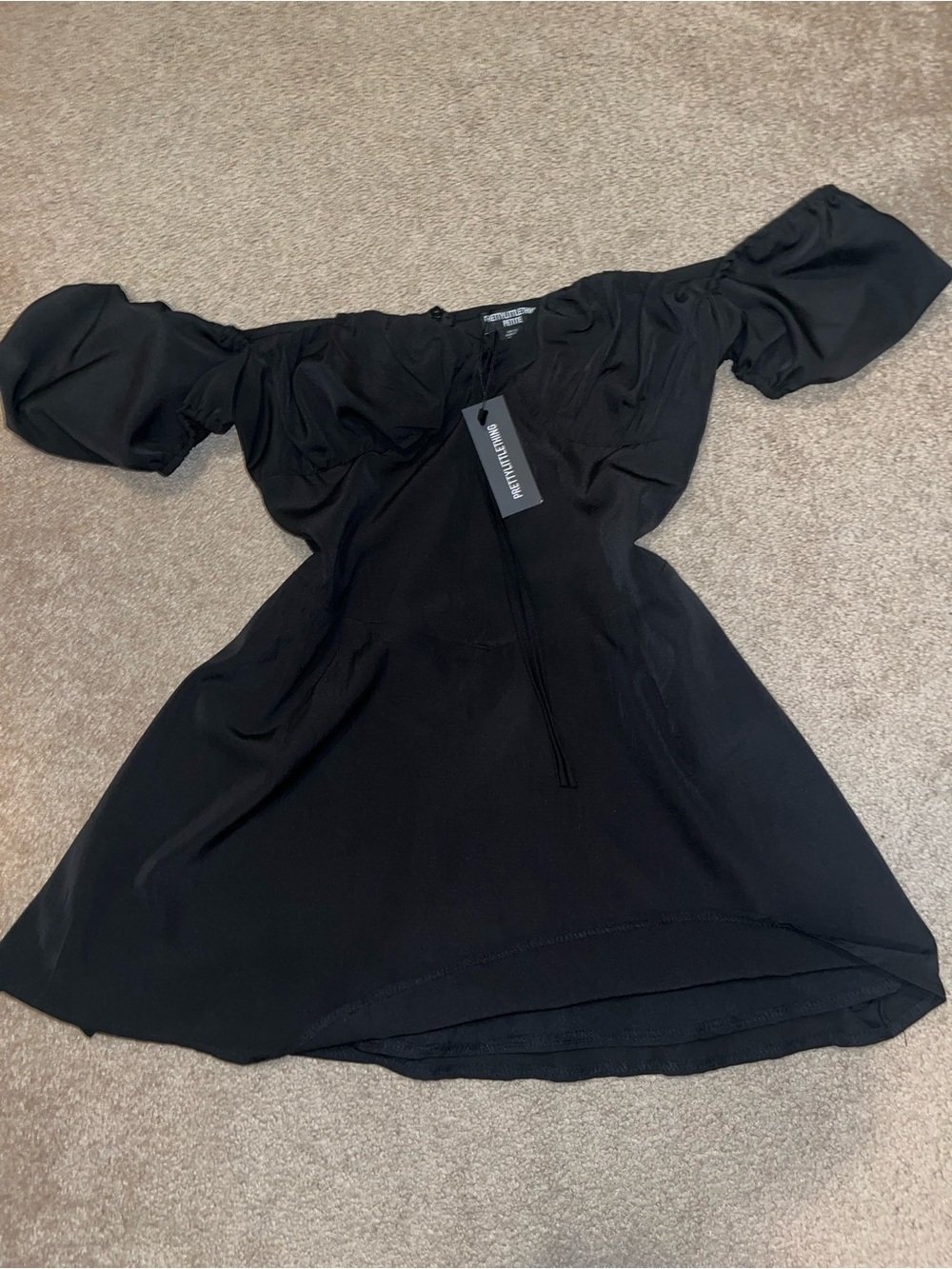 Mini off the shoulder dress